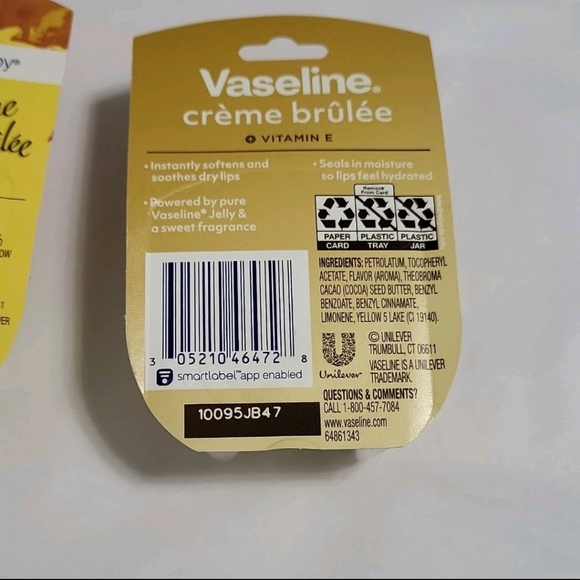 Vaseline Lip Therapy Crème Brûlée Lip Balm - Picture 2 of 5